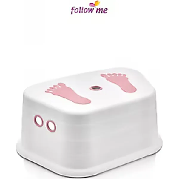 Follow Me Jolly Çocuk Basamaği - Soft Pembe