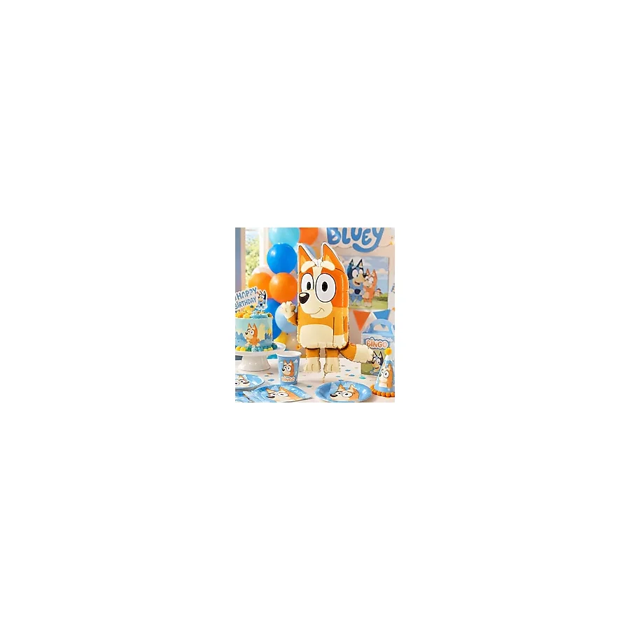 Folyo Balon Bluey Bingo 48x66 cm Doğum Günü Parti Süsü Çocuk Kutlama Dekorasyonu