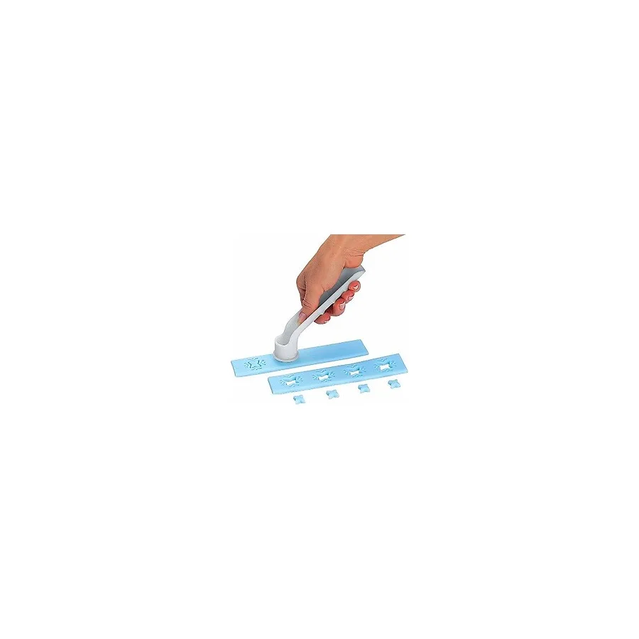 Fondant Decorative için granülasyon dekorasyon - Deko Punch damga seti - 8 motif - Çikolata plastik, fondan