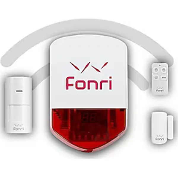 Fonri Wi-Fi Akıllı Alarm Kablosuz Akıllı Güvenlik Sistemi Seti Haber Veren Ekonomik Hırsız Alarm Seti