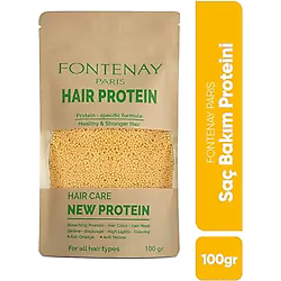 Fontenay Saç Bakım Proteini / Hair Protein -Saç Açma&Boya Işleminde Yıpranmaya Karşı Özel Ürün 100gr
