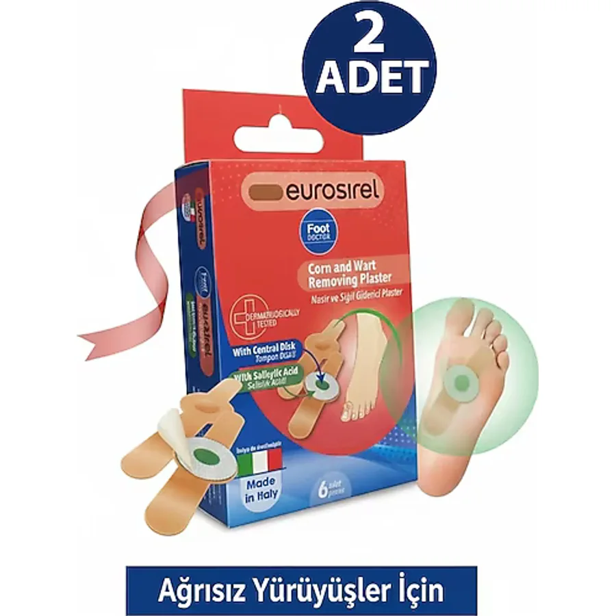 Foot Doctor Nasır Yakısı 6'Lı 2 Adet