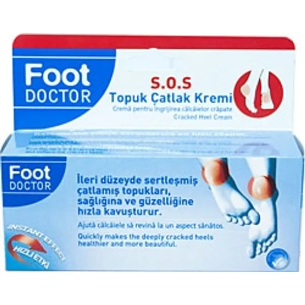 Foot Doctor S.O.S Topuk Çatlak Giderici 50 ml Ayak Kremi