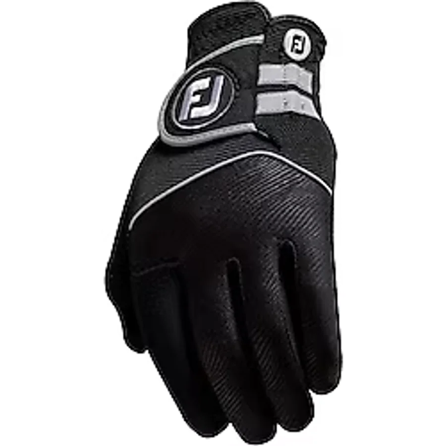 FootJoy 67280E RainGrip Kadın Golf Eldiveni Siyah L Large