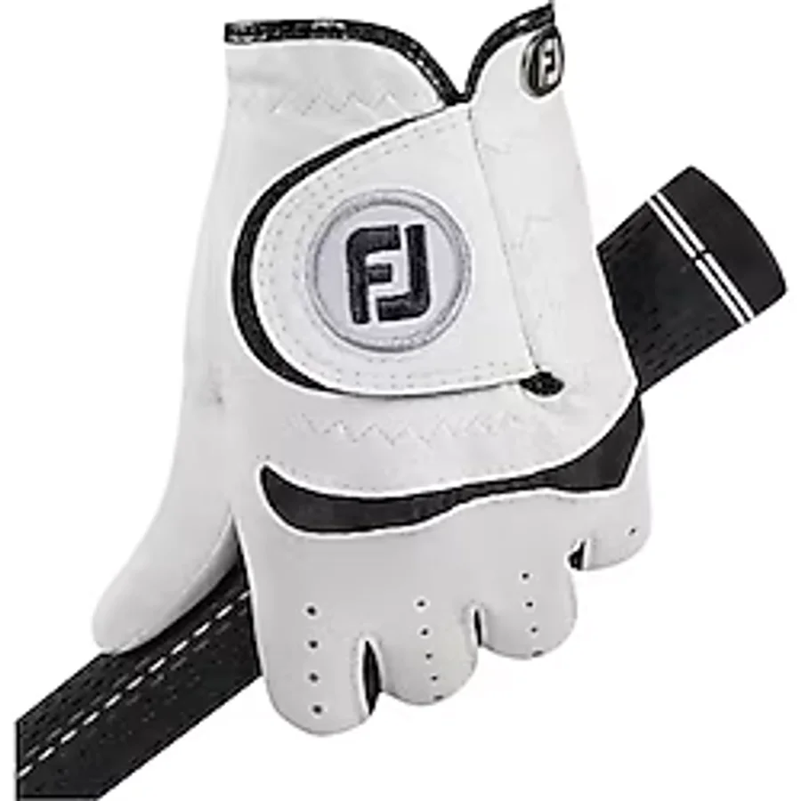 FootJoy Junior 65939 Golf Eldiveni Beyaz/Siyah Sağ L