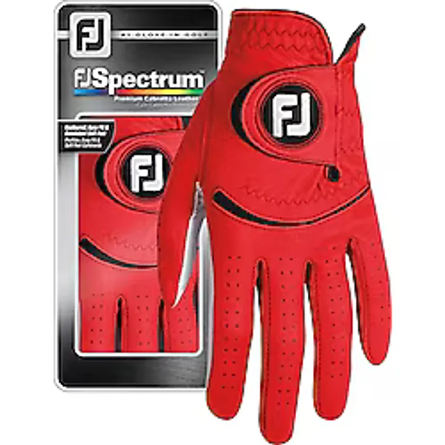 FootJoy Spectrum Erkek Golf Eldiveni Sol El 60037 Kırmızı Sol XL
