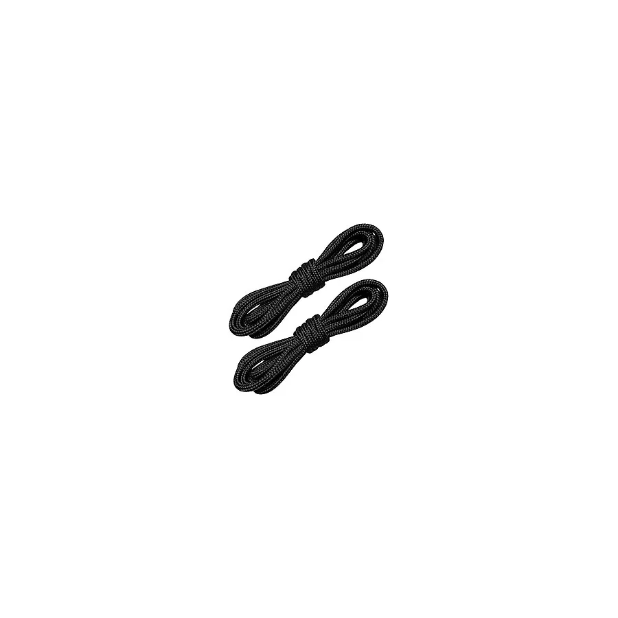 Foottab 120 Cm Siyah Yuvarlak Bot Bağcığı, Fitilli Dayanıklı Sağlam Bağcık, Ayakkabı Bağcığı Bağı Ipi