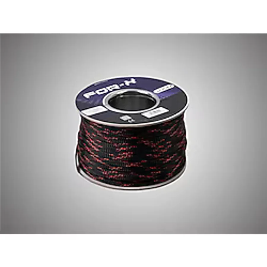 FOR-X X-106KS KIRMIZI SİYAH KABLO ÇORABI 100MT