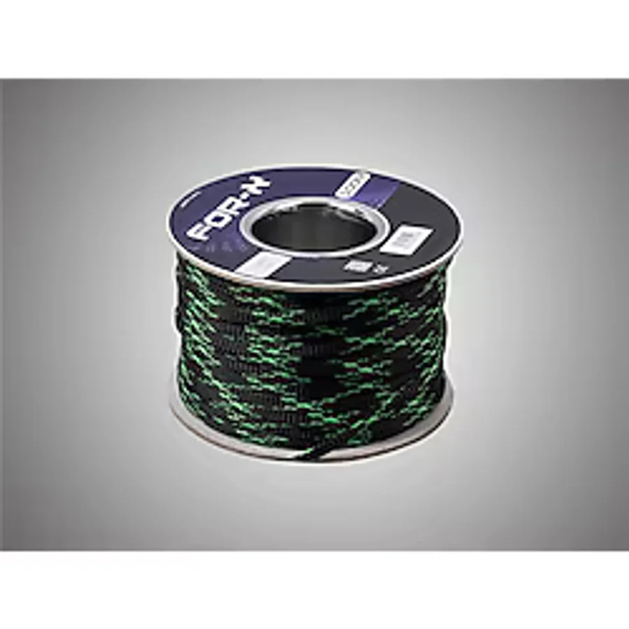 FOR-X X-106YS YEŞİL-SİYAH KABLO ÇORABI 100MT