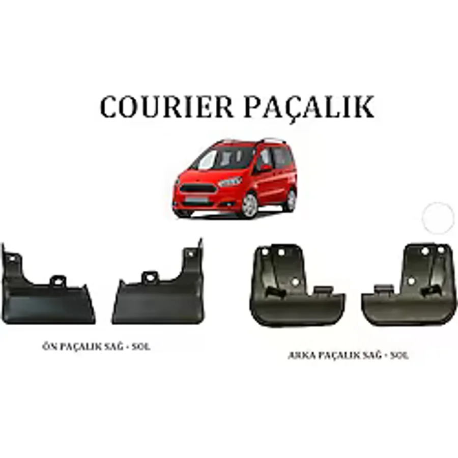 Ford Courier Ön-Arka Takım Paçalık Tozluk Çamurluk