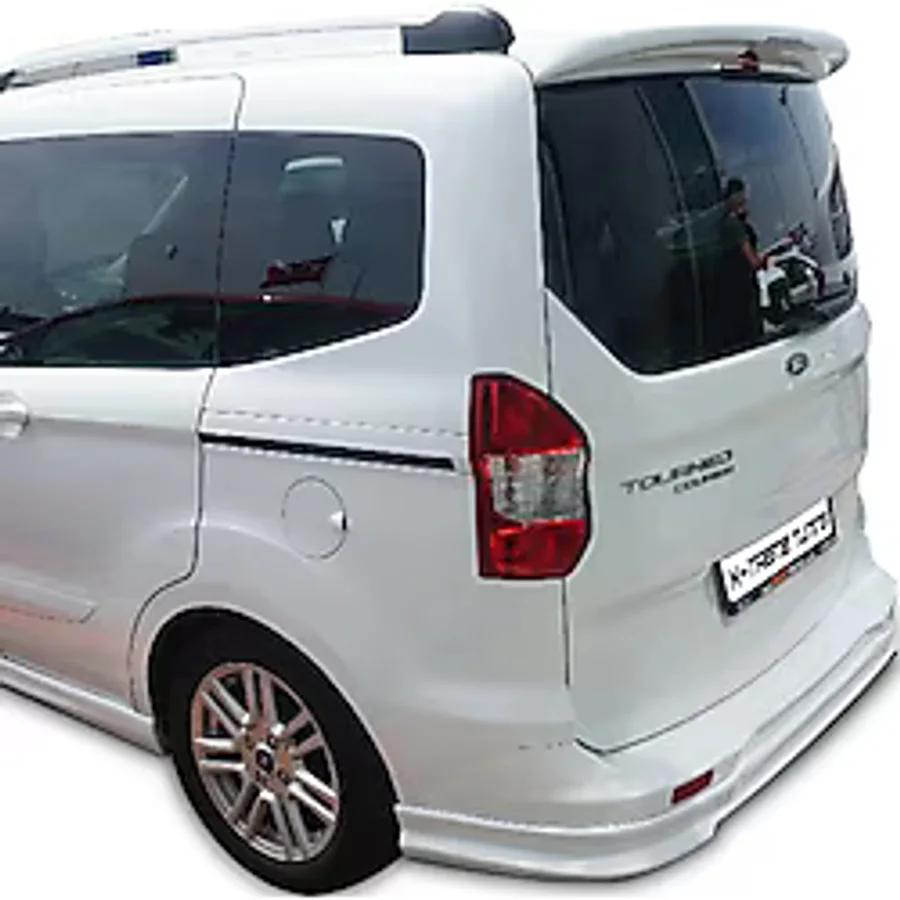 Ford Courier Yeni 2014 - 2020 Spoiler - Spoyler Beyaz Boyalı