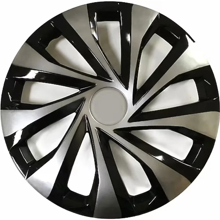 Ford Fiesta 15"İnc Kirilmaz 4 Adet 1 Takim Siyah Gri Renkli Jant Kapagi 5810Ciftford