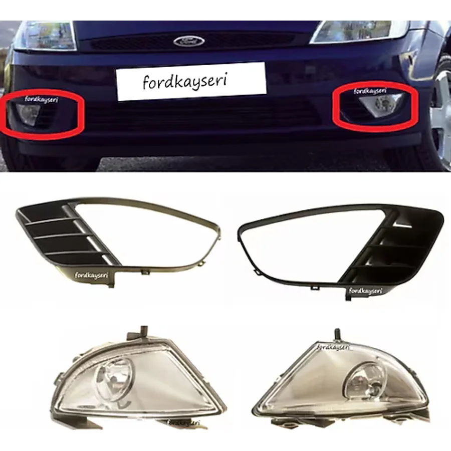Ford Fiesta Mk6 Sis Far Kiti 2002-2006