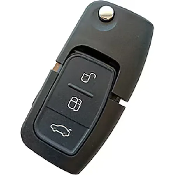 Ford Focus 2 Mondeo Fiesta Fusion Anahtar Kabı Kumanda Kabı Oto Anahtarlık Logolu