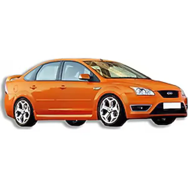 Ford Focus 2 ve 2,5 (2004-2011) Sedan HB Uyumlu ST Yan Marşpiyel Seti (Plastik)