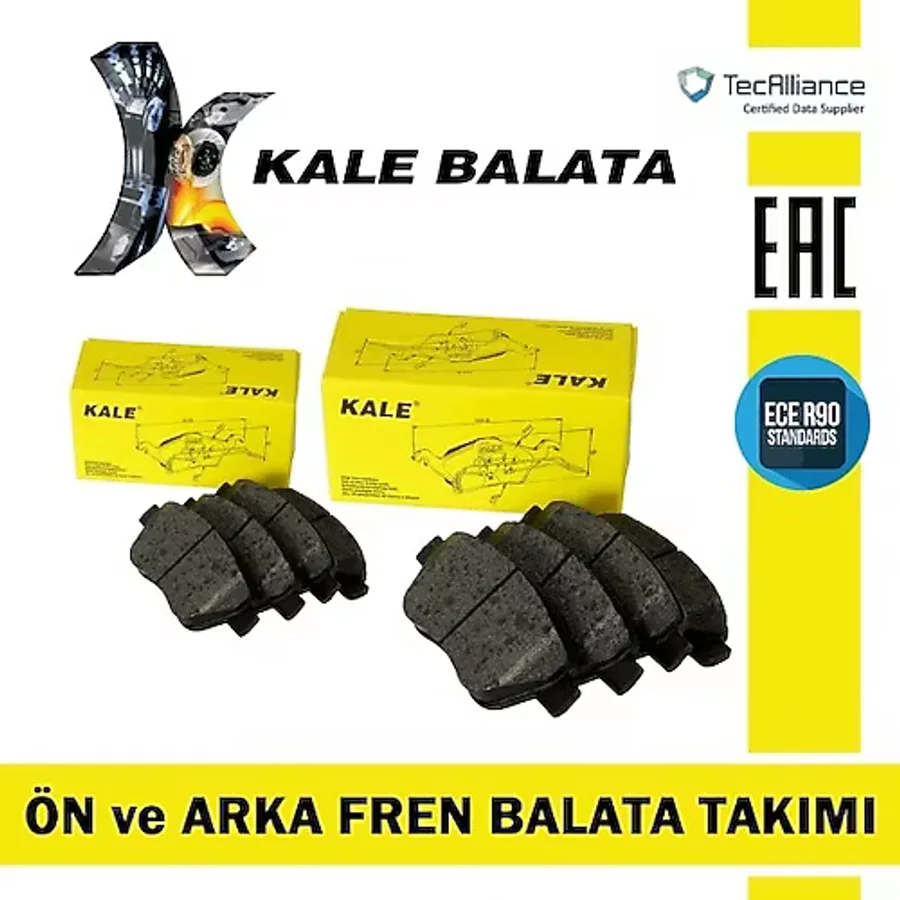 Ford Focus 3 2012-2019 Kale Ön Ve Arka Fren Balatası