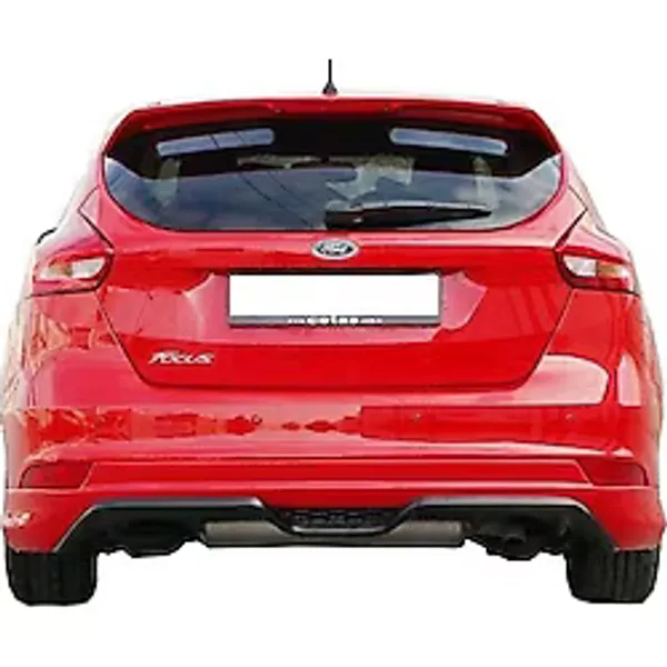 Ford Focus Uyumlu 3 Hatchback Makyajlı (2015-2018) Arka Tampon Eki - Difüzör (Plastik)