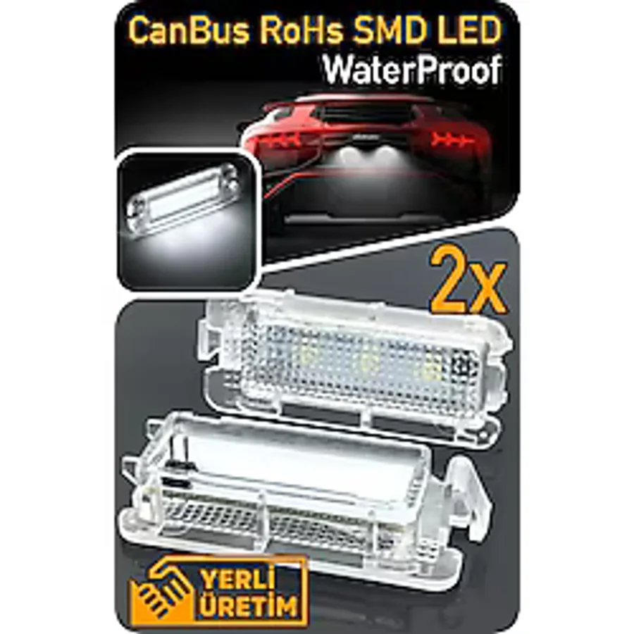 Ford Mondeo 4 5 Mk4 Mk5 Canbus LED Plaka Aydınlatma Ledi Lambası LED Edıtıon