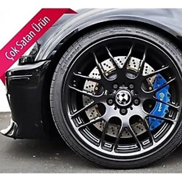Ford Puma Uyumlu Brembo Mavi Kaliper Kapağı 4 Parça Ön Arka Set