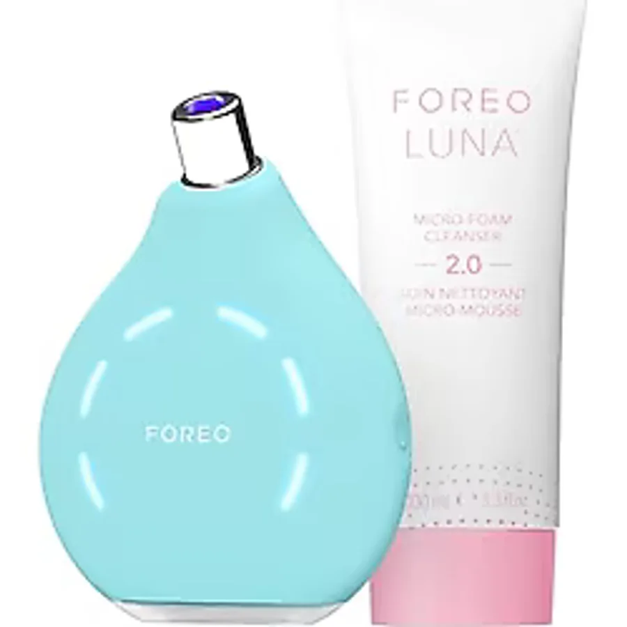 FORE0 Siyah Nokta Temizleyici KIWI Paketi - Yüz için Beyaz Nokta ve Siyah Nokta Giderici + LUNA Mikro Köpük Temizleyici 2.0, 100 ml - Vakumlu Cilt Bakım Ürünü - Gözeneksiz görüntü