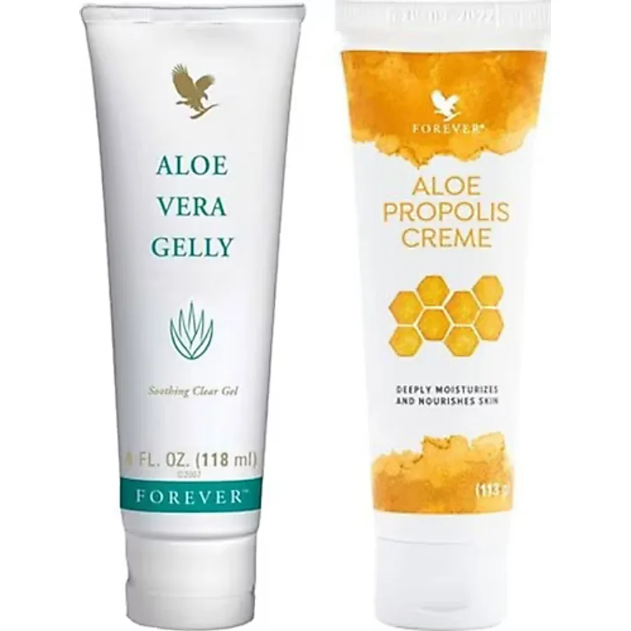 Forever Living Propolis Krem + Aloe Vera Gelly Cilt Bakım Seti
