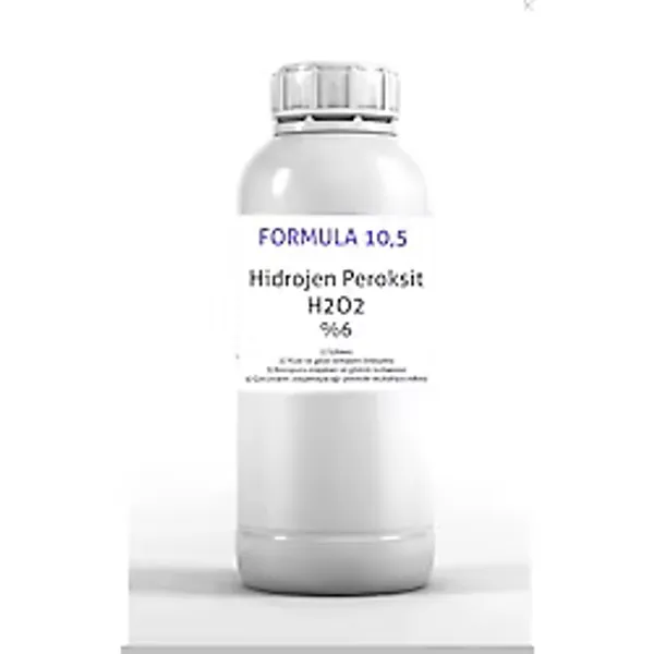 Formula Hidrojen H2O2 Peroksit %6 Oksijenli Su 1 kg