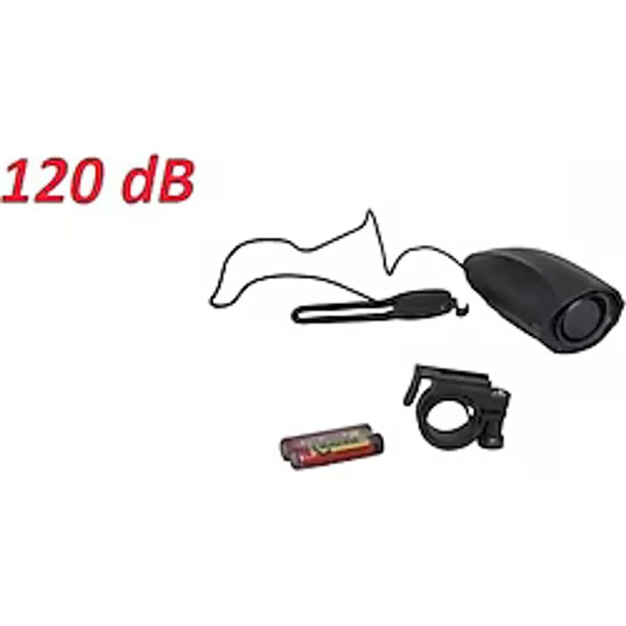 Forte Gt Bisiklet Kornası 120 Desibel Piller Dahil Xbyc 9682 Siyah