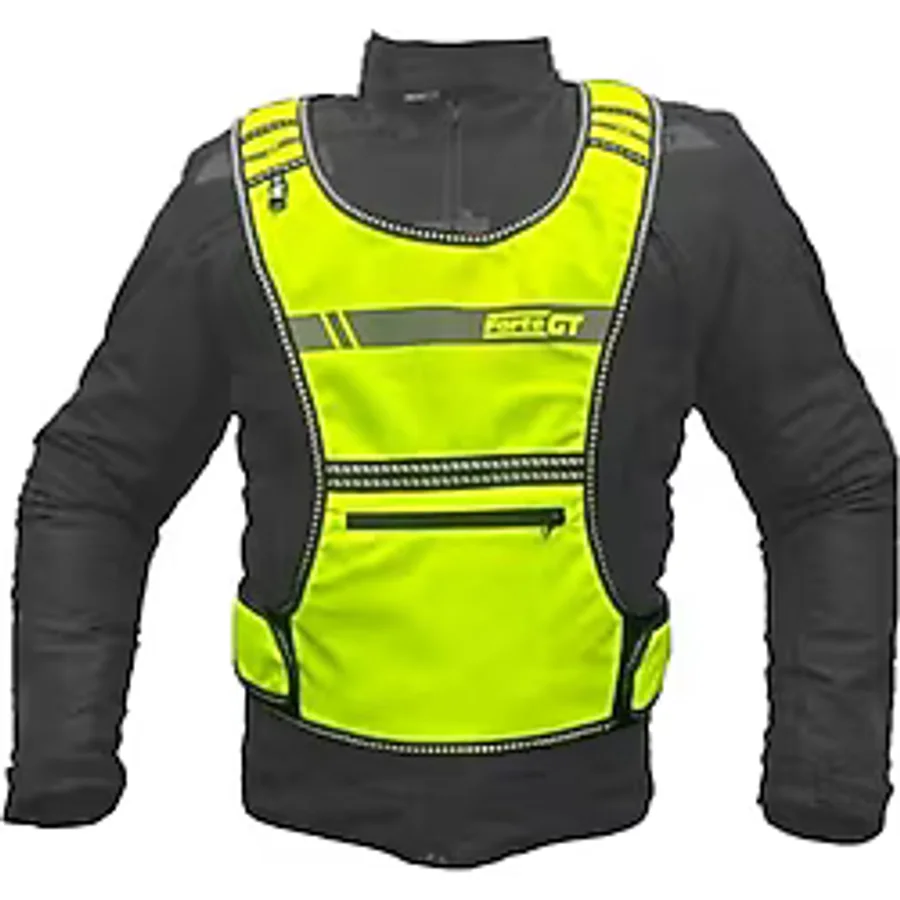 Forte Gt Xbyc 1179 Motosiklet Reflektif Yelek Yanları Ayarlanabilir Cırtlı 2XL-6XL Beden