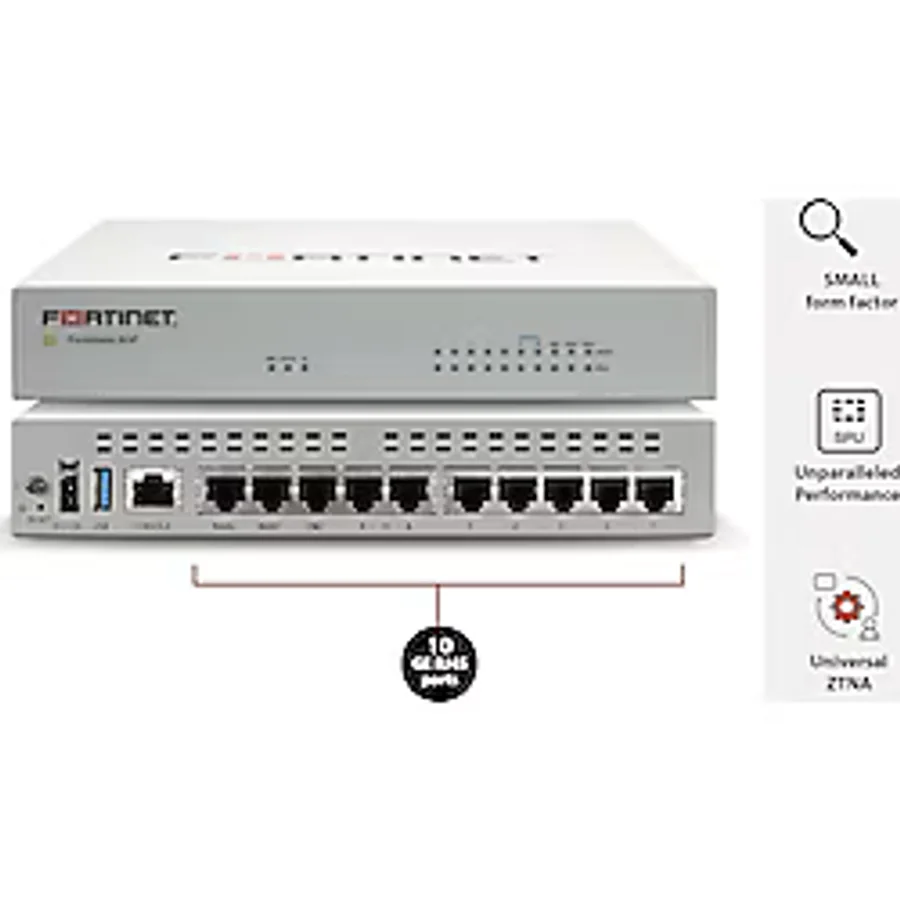 Fortinet FORTIGATE (FRW) 60F UTM FIREWALL-VPN-ANTIVIRUS 36 AY+F.LOGGER 5651 LOG+HOTSPOT