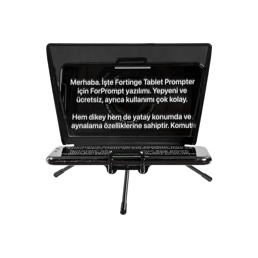 Fortinge Mıa Kıt(Telefon Prompter+Bluetooth Kumanda) - Siyah