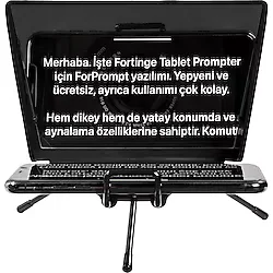 Fortinge Mıa Kıt(Telefon Prompter+Bluetooth Kumanda) - Siyah