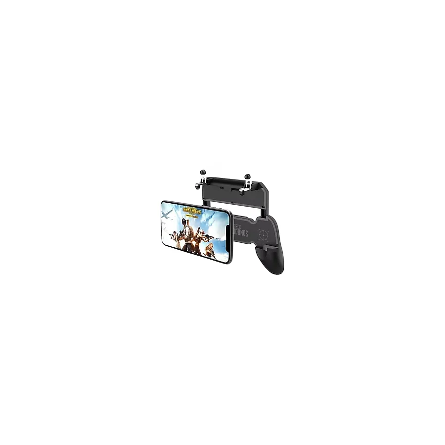 Forzacase 5.5''-6.5'' Telefonlar ile Uyumlu Fansız Telefon Oyun Kolu Pubg Tetik Düğmesi - FC1103 - 90 Siyah