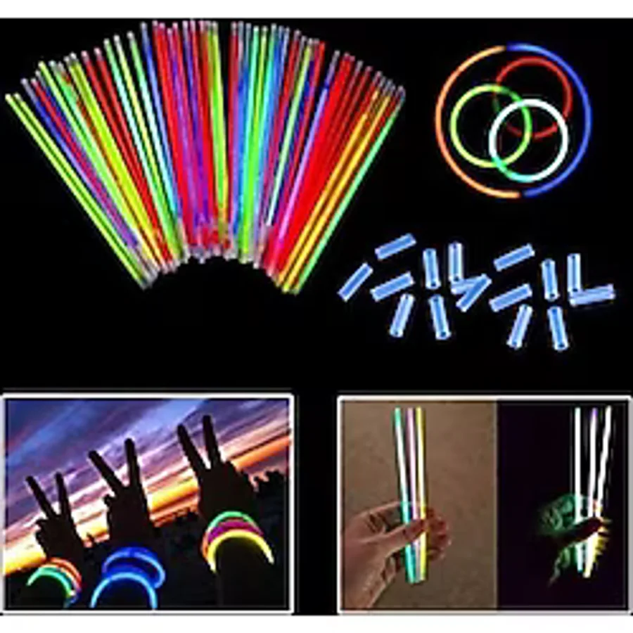Fosforlu Çubuk Glow Stick 50 Adet