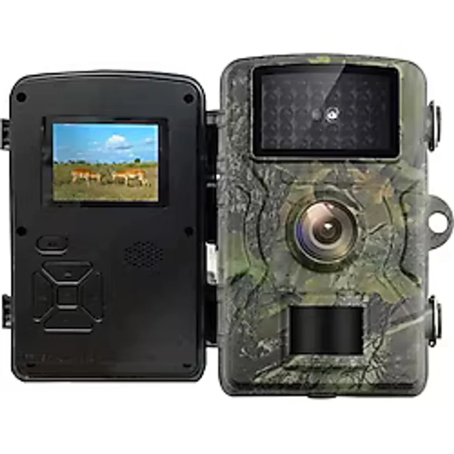 Fotokapan Kamera 16MP Full Hd 1080P Gece Görüşlü 2 Inç LCD Ekran Su Geçirmez