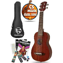 Fourtune Raya UKS-21MN Soprano Ukulele Maun Hakiki Ağaç (ÖZEL SERİ)