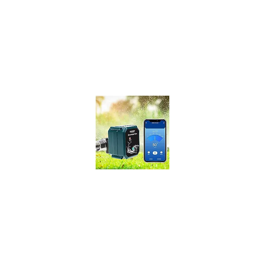 FRANKEVER DN15 Akıllı Su Vanası 1/2 Sulama için Zigbee Hortum Zamanlayıcıları, Alexa Google Home ve Siri ile Uyumlu Hortum için Uzaktan Kumandalı Musluk Zamanlayıcısı, Zigbee Hubları Dahil Değildir