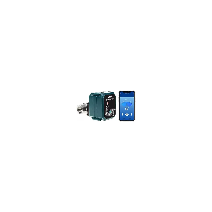 FrankEver Zigbee Su Vanası Kontrolörü, Kablosuz Su Zamanlayıcı Otomatik Sulama Sulama Zamanlayıcı IP65 Su Geçirmez, USB ile Çalışır, Akıllı Telefon Kontrolü, Alexa Google Home ile Uyumlu, BSP 3/4 inç