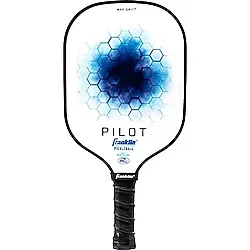 Franklin Sports Pilot Polipropilen Çekirdek Pickleball Raketi - Resmi ABD Pickleball (USAPA) Onaylı - Hafif Profesyonel Raket - Mavi - 10 mm Kalınlık