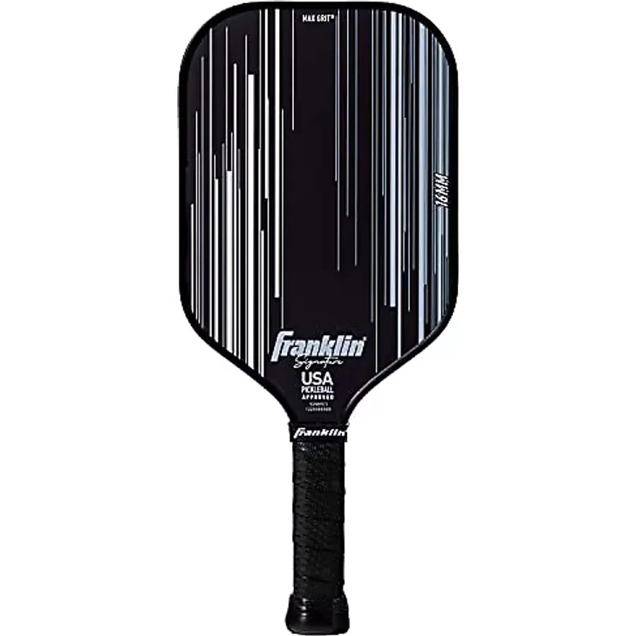Franklin Sports Signature Series 16 mm Pickleball Küreği - Siyah