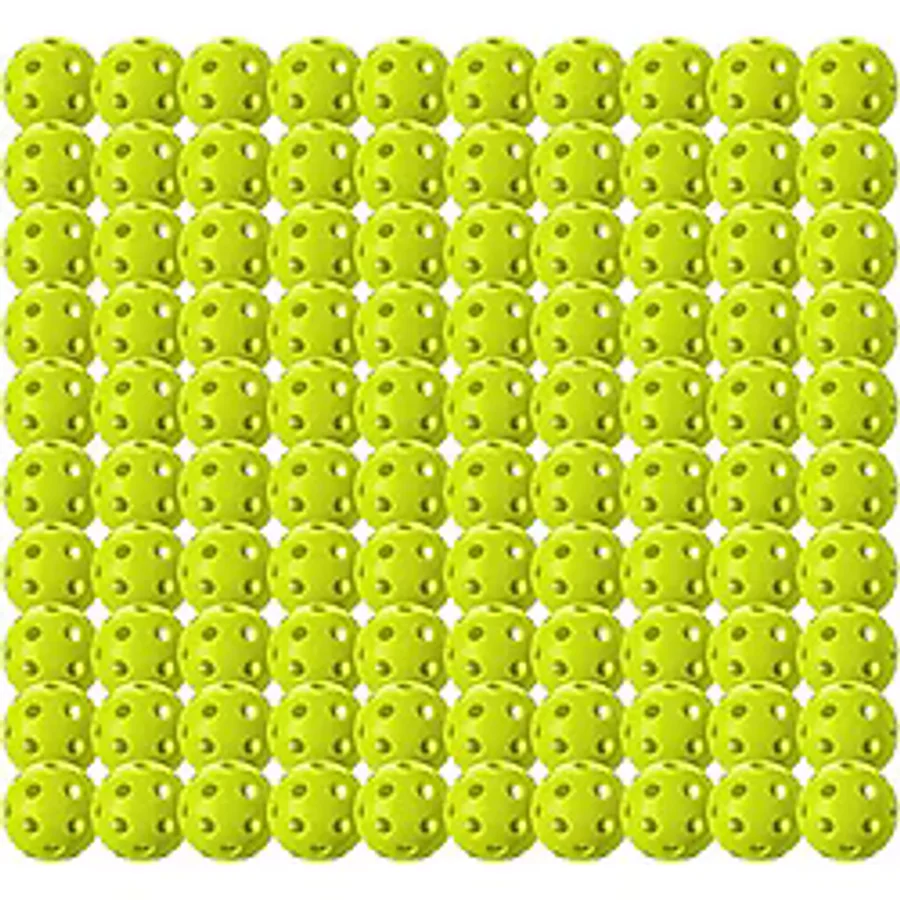 Franklin Sports Üniseks X-26 Pickleballs-Indoor-100'lü Paket-USA Onaylı-Küf Yeşili pickleball, Tek Boyut