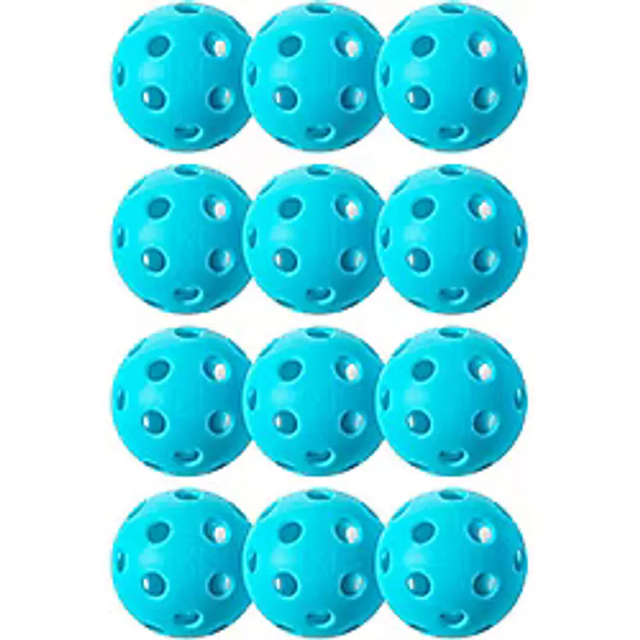 Franklin Sports X-26 Kapalı Turşu Topları - Kapalı Alan Turşu Topları - ABD Pickleball (USAPA) Onaylı Turnuva Turnuvası Turşu Topları - 12'li Paket Turşu Topları - Mavi