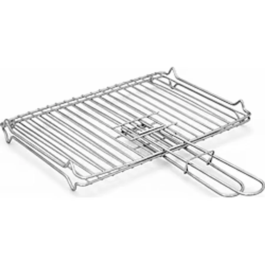 Frapan Home Taner Kebapçı Büyük Çift Telli Izgara Teli Mangal Teli 34x22 Cm