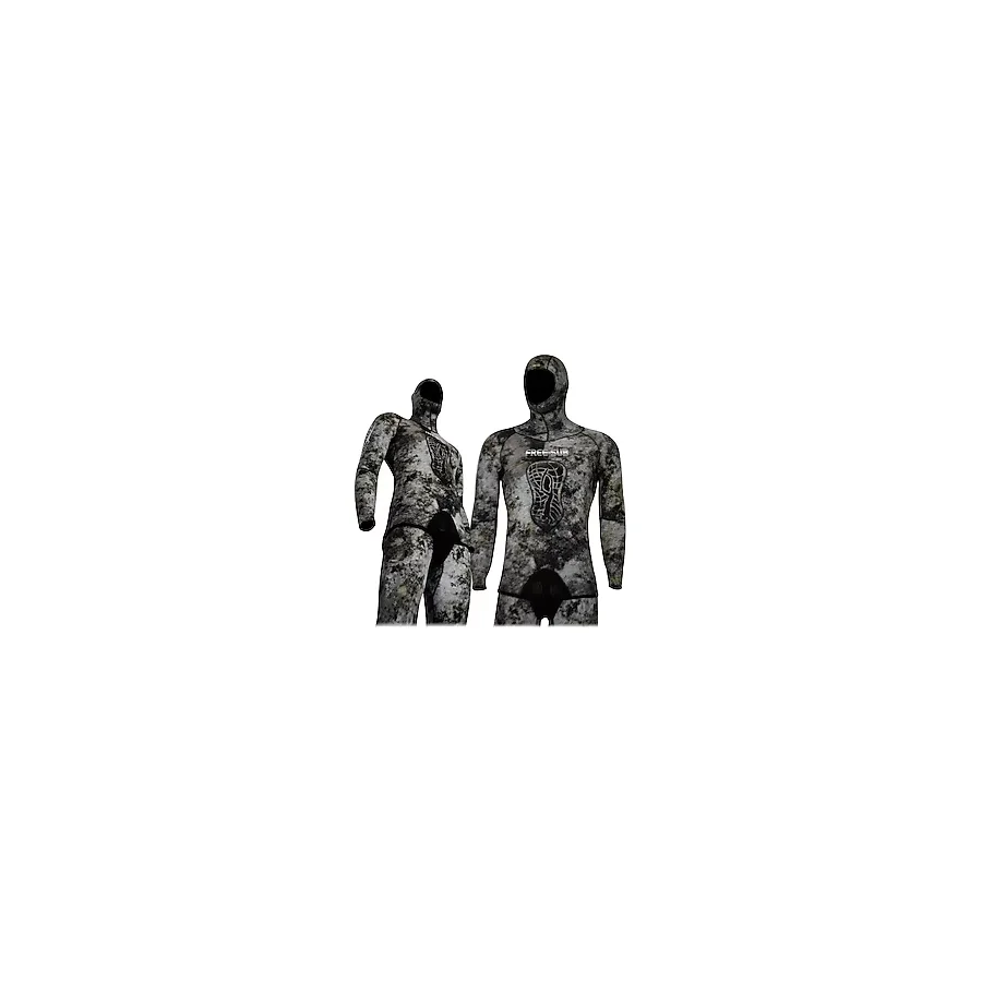 Free-Sub 3mm Ghost Dark Renkli Avcı Serbest Dalış Elbisesi Yüksek Kaliteli Neopren