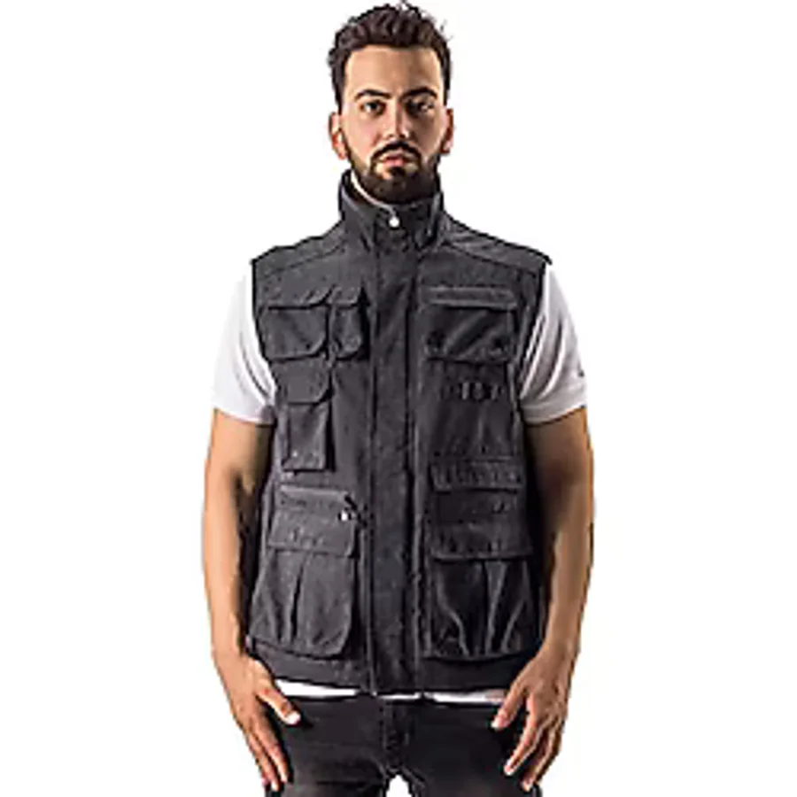 FreeCamp Vest Erkek Balıkçı Yelek-ANTRASİT 2XL