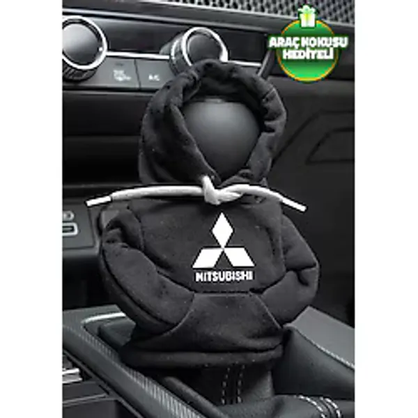 Freeyez Mitsubishi Siyah Vites Hoodie Araç Vites Kıyafeti Vites Poları Oto Aksesuarı Vites Topuzu Sweat