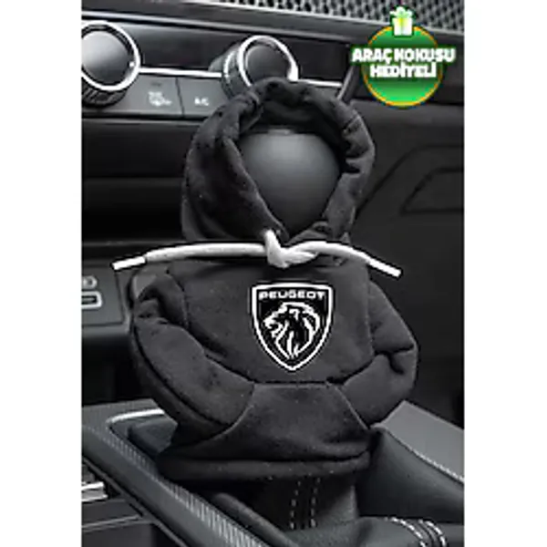 Freeyez Peugeot Simge Siyah Vites Hoodie Araç Vites Kıyafeti Vites Poları Oto Aksesuarı Vites Topuzu Sweat