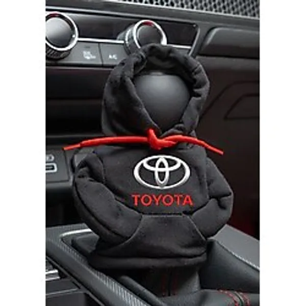 Freeyez Toyota Siyah Kırmızı Vites Hoodie Araç Vites Kıyafeti Vites Poları Oto Aksesuarı Vites Topuzu
