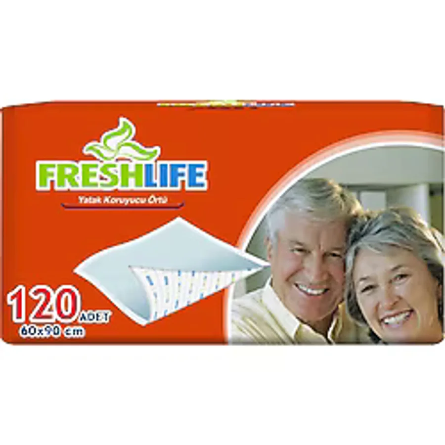 Fresh Life Yatak Koruyucu Örtü 60x90 30 Adet 4 lü