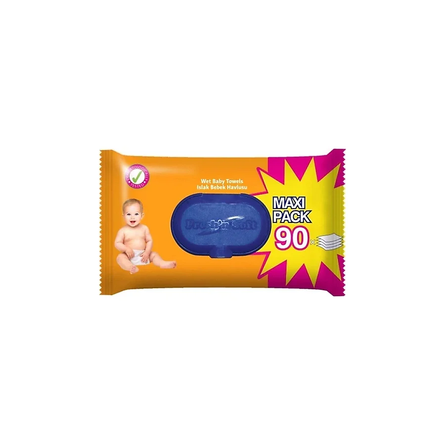 Fresh'n Soft 90 Yaprak Islak Mendil