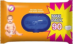Fresh'n Soft 90 Yaprak Islak Mendil